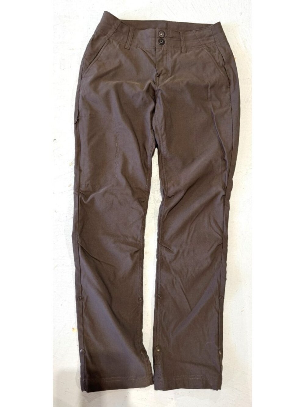 New Prana Sage Adjustable Leg Length Hiking Camp Outdoor Pants Women's Sz 6